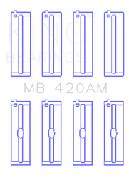 King Engine Bearings Ford Zephyr V6 (Size +0.10) Main Bearing Set