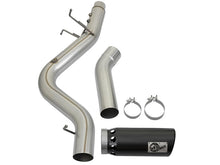 Load image into Gallery viewer, aFe LARGE BORE HD 5in 409-SS DPF-Back Exhaust w/Black Tip 2017 GM Duramax V8-6.6L (td) L5P