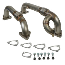 Load image into Gallery viewer, BD Diesel 08-10 Ford F-250/F-350/F-450/F-550 Powerstroke 6.4L Up Pipes Kit w/Manifold Set