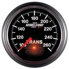 Load image into Gallery viewer, Autometer Elite 52.4mm 100-260F Transmission Temperature Peak &amp; Warn w/ Electronic Control Gauge
