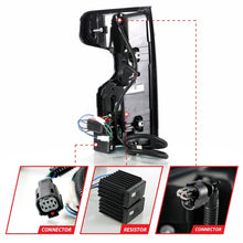 Load image into Gallery viewer, ANZO 19-21 Chevy Silverado Work Truck Full LED Taillights Blk Housing Smoke Lens G2 (w/C light Bars)