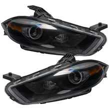 Load image into Gallery viewer, Oracle 13-14 Dodge Dart (HID Style) SMD HL - Black - ColorSHIFT w/ 2.0 Controller