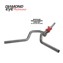 Load image into Gallery viewer, Diamond Eye KIT 4in Catback DUAL SS: 94-97 FORD 7.3L F250/F350 PWRSTROKE