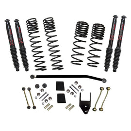 Skyjacker 2020 Jeep JL 4WD Rub Diesel 3.5-4in Dual Rate Long Travel Sus Lift Kit w/Blk Max Shocks