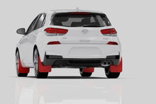 Load image into Gallery viewer, Rally Armor 19-21 Hyundai Elantra N Line Black UR Mud Flap w/ Performance Blue Logo