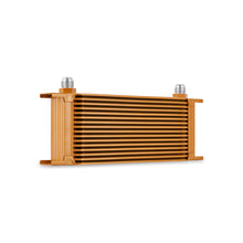 Load image into Gallery viewer, Mishimoto Universal 16-Row Oil Cooler Gold