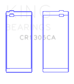 King Engine Bearings Dodge Cummins 4BTA/4BTAA/6BT/6BTA (Size STD) Rod Bearing Set