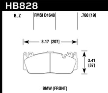 Load image into Gallery viewer, Hawk 12-17 BMW M6 / 14-17 BMW M6 Gran Coupe / 13-16 BMW M5 HPS 5.0 Front Brake Pads
