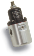 Load image into Gallery viewer, Edelbrock Fuel Pressure Regulator Carbureted 180 GPH 5-10 PSI -10 In/Out -6 Return Red/Clear