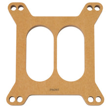 Load image into Gallery viewer, Edelbrock Spacer Carburetor 1/2In Wood Fiber Laminate Divided
