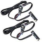 Oracle 15-21 Nissan GT-R RGB+W (Lightning Bolt) Headlight DRL Kit- w/o Controller