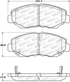 StopTech Street Brake Pads