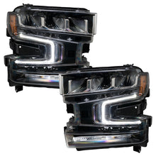 Load image into Gallery viewer, Oracle 19-21 Chevy Silverado 1500 RGB+W Headlight DRL Kit - ColorSHIFT w/ BC1 Controller