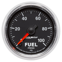 Load image into Gallery viewer, Innovate MTX Analog Fuel Pressure 0-100psi Gauge Kit - Black Dial