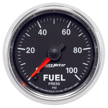 Load image into Gallery viewer, Innovate MTX Analog Fuel Pressure 0-100psi Gauge Kit - Black Dial