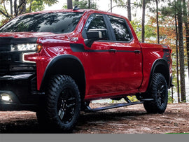 AMP Research 19-21 Chevy Silverado 1500 Crew Cab PowerStep Plug N Play - Black (w/OEM Illumination) AJ-USA, Inc