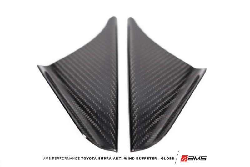 AMS Performance 2020+ Toyota GR Supra Anti-Wind Buffeting Kit - Gloss Carbon AJ-USA, Inc