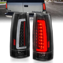 ANZO 1999-2000 Cadillac Escalade LED Taillights Black Housing Clear Lens Pair AJ-USA, Inc
