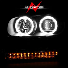 Load image into Gallery viewer, ANZO 2002-2009 Chevrolet Trailblazer Projector Headlights w/ Halo Black AJ-USA, Inc
