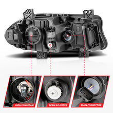 Load image into Gallery viewer, ANZO 2015-2018 Dodge Charger Projector Headlights Plank Style Black AJ-USA, Inc