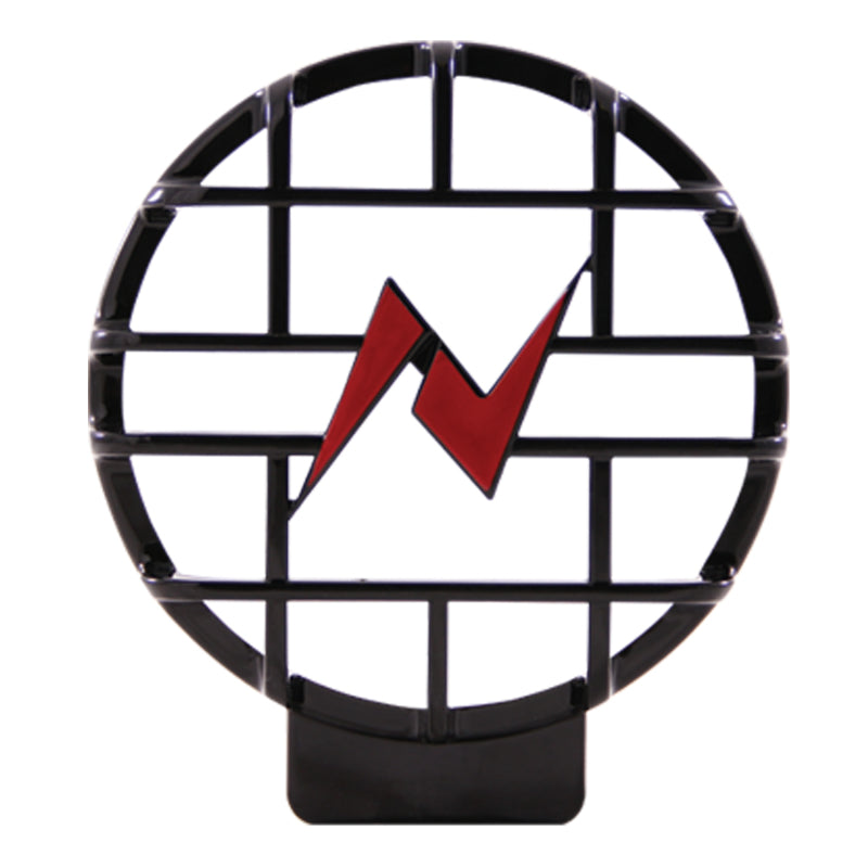 ANZO Protective Lens Universal 6in HID Black Protective Lens w/ AnzoUSA Logo (Pair) AJ-USA, Inc