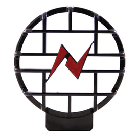 ANZO Protective Lens Universal 6in HID Black Protective Lens w/ AnzoUSA Logo (Pair) AJ-USA, Inc