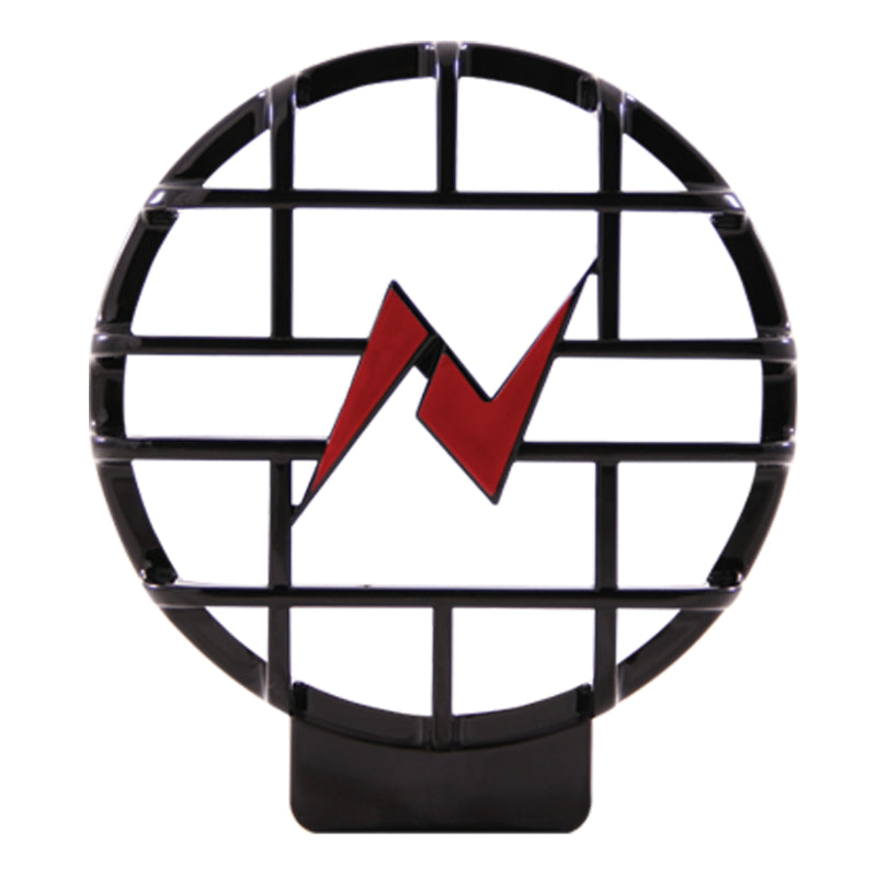 ANZO Protective Lens Universal 6in HID Black Protective Lens w/ AnzoUSA Logo (Pair) AJ-USA, Inc