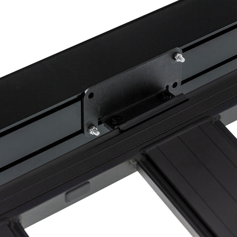 ARB Aluminum Awning, Black Frame, 8.2FT x 8.2FT, Installed with LED Light Strip AJ-USA, Inc