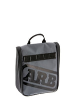 Load image into Gallery viewer, ARB Toiletries Bag Charcoal Finish w/ Red Highlights PVC Outer Shell Mesh Pockets Mirror AJ-USA, Inc