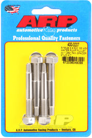 ARP 5/16-24 X 2.500 SS Hex Water Pump Pulley w/ 1.250in Fan Spacer Stud Kit AJ-USA, Inc