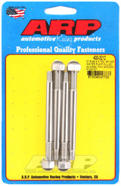 ARP 5/16-24 X 3.750 SS Hex Water Pump Pulley w/ 2.500in Fan Spacer Stud Kit AJ-USA, Inc