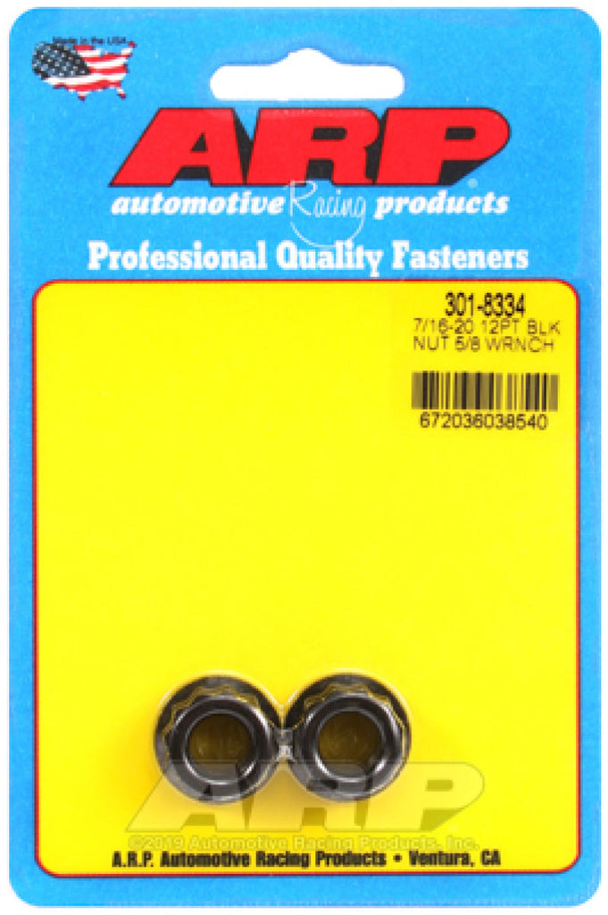 ARP 7/16in-20 5/8 Socket 12pt Nut Kit AJ-USA, Inc