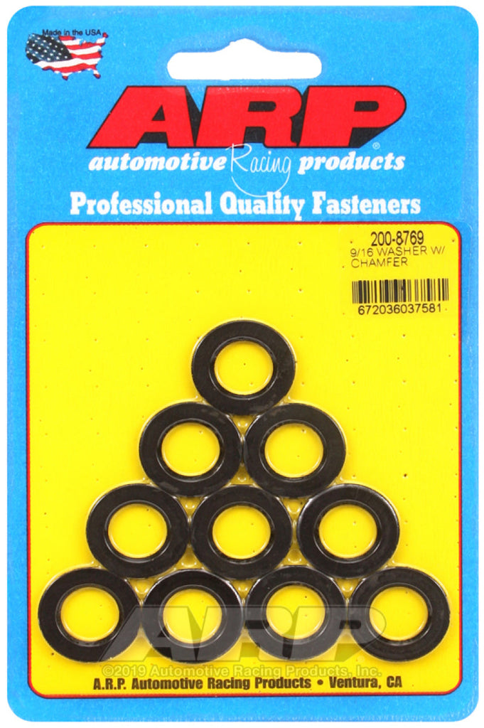 ARP 9/16 ID 1.00 OD Chamfer Washers (10 pack) AJ-USA, Inc