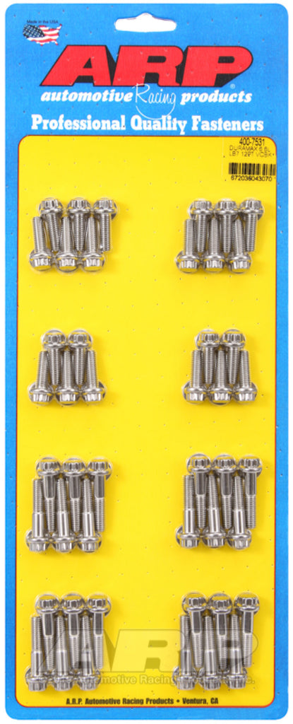 ARP Chevy Duramax 6.6L LB7 12pt Valve Cover Bolt Kit AJ-USA, Inc
