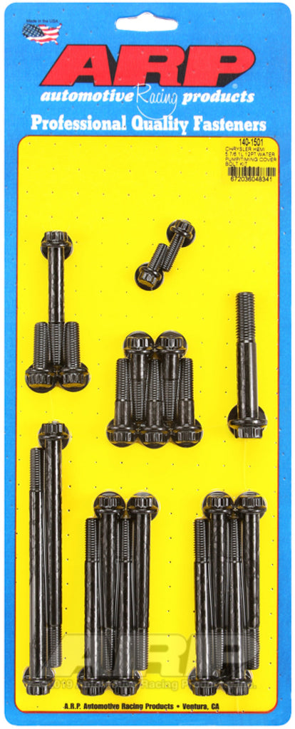 ARP Chrysler Hemi 5.7/6.1L 12pt Water Pump/Timing Cover Bolt Kit AJ-USA, Inc