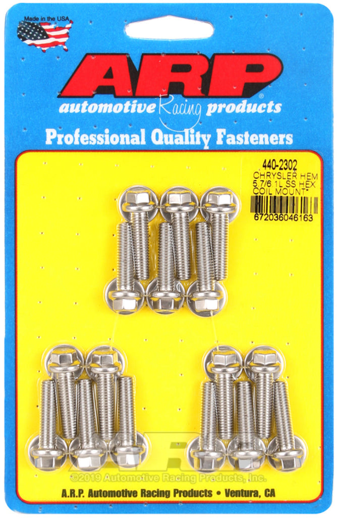 ARP Chrysler Hemi 5.7/6.1L SS Hex Coil Mount Bolt Kit AJ-USA, Inc