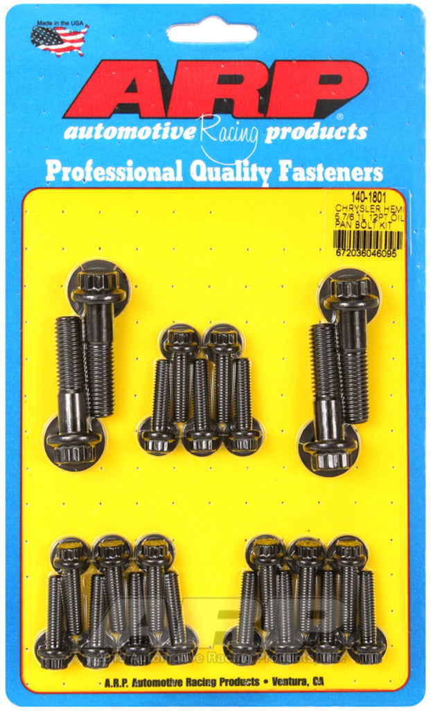 ARP Chrysler Hemi 5.7L / 6.1L 12 Point Oil Pan Bolt Kit AJ-USA, Inc