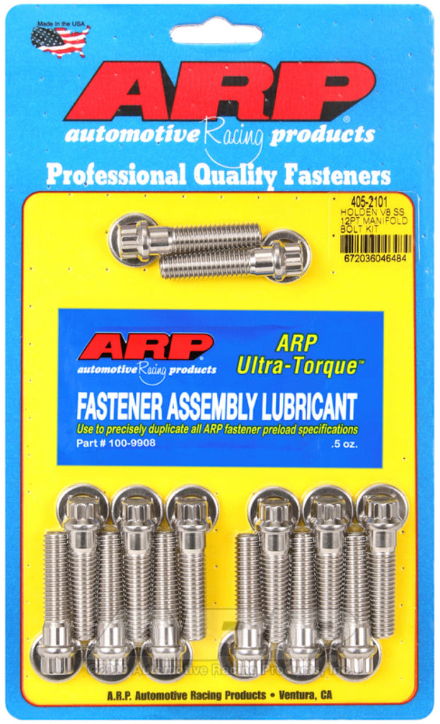 ARP Holden V8 SS 12pt Manifold Bolt Kit AJ-USA, Inc