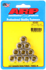 ARP M9 x 1.00 (M11 WR) SS 12pt Nut Kit (Set of 10) AJ-USA, Inc