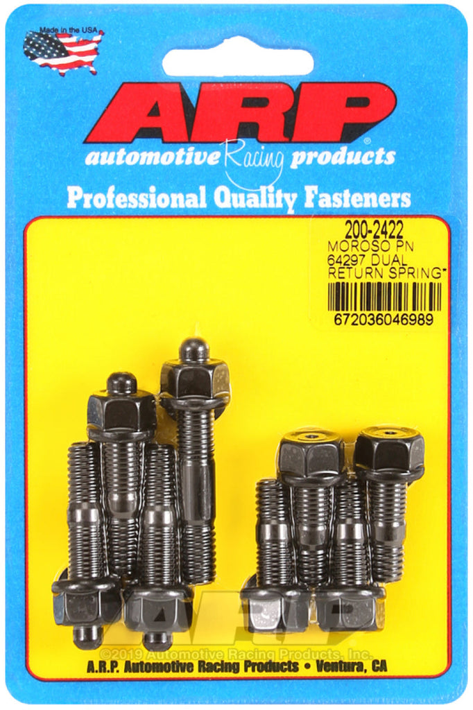 ARP Moroso 64927 Dual Return Spring w/ 2in Spacer Plate Carb Stud Kit AJ-USA, Inc