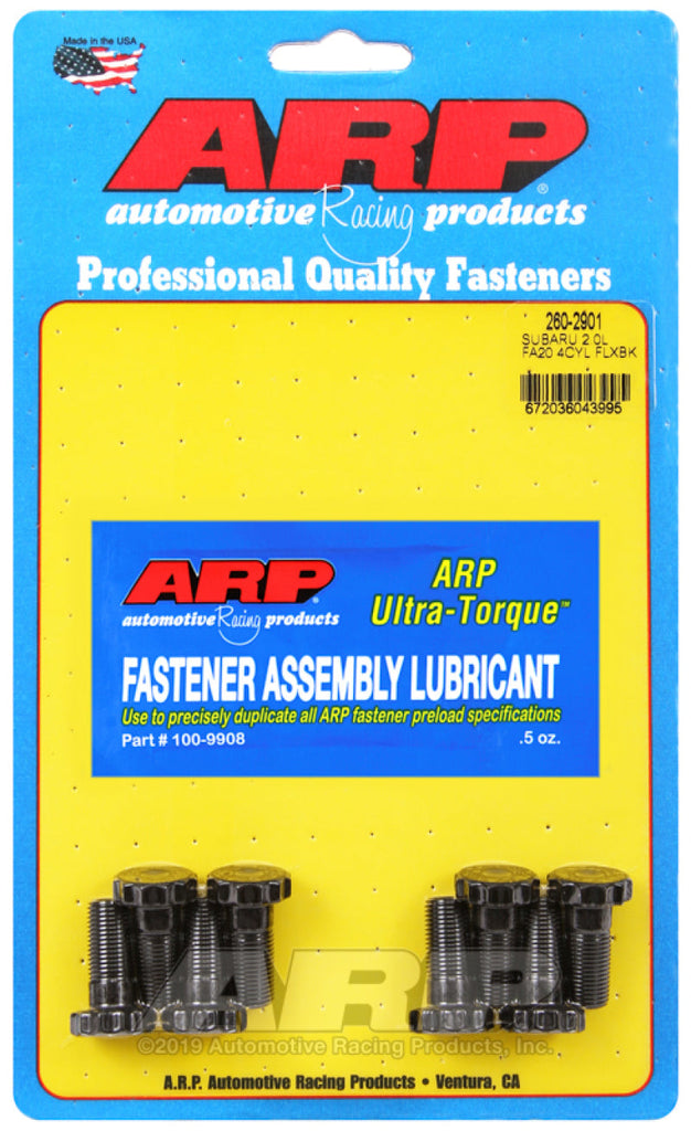 ARP Subaru 2.0L FA20 4Cyl Flexplate Bolt Kit AJ-USA, Inc