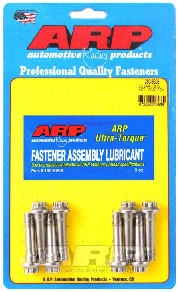 ARP Subaru FA20 2.0L Rod Bolt Kit AJ-USA, Inc