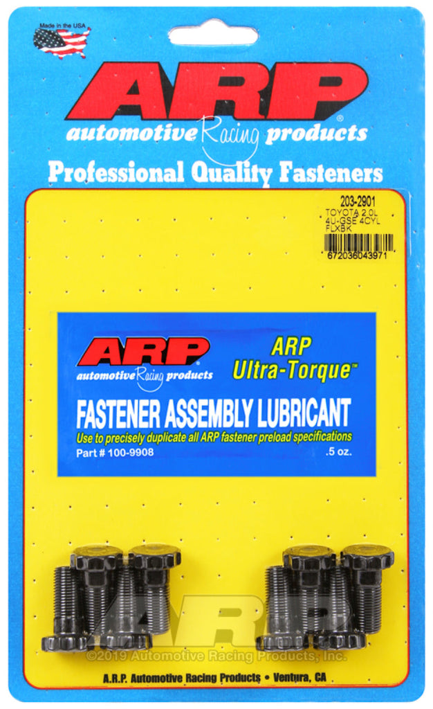ARP Toyota 2.0L 4U-GSE Flexplate Bolt Kit AJ-USA, Inc