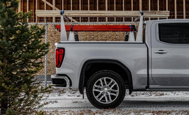 Access ADARAC Almnm Uprights 12in Vert Kit (2 Uprights w/ 1 66in Cross Bar) Matte Black Truck Rack AJ-USA, Inc
