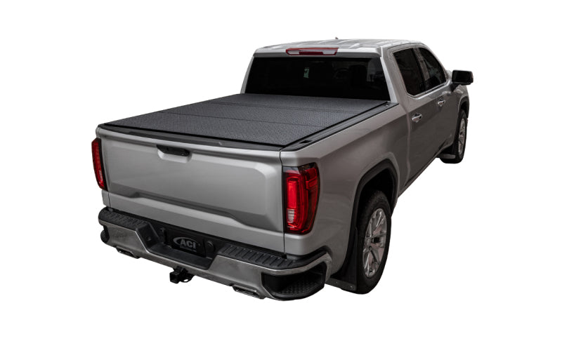 Access LOMAX Tri-Fold Cover 07-21 Toyota Tundra - 5ft 6in Bed (w/ Deck Rail) -  Black Diamond AJ-USA, Inc