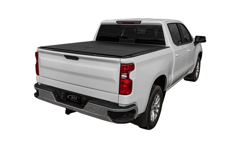 Access LOMAX Tri-Fold Cover 16-20 Toyota Tacoma 6in Box Split Rail - Black Urethane AJ-USA, Inc