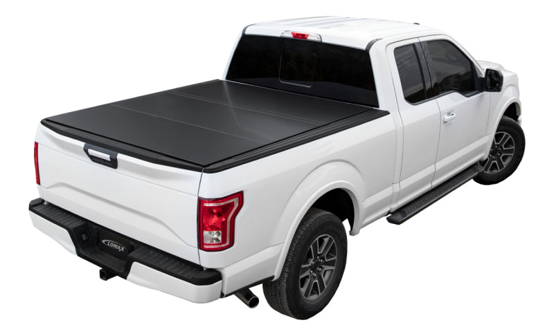 Access LOMAX Tri-Fold Cover 2022 Toyota Tundra 5Ft./6in. Bed w/ deck rail - Matte Black AJ-USA, Inc