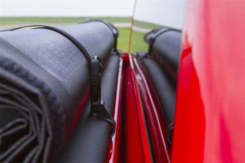 Access Limited 08-09 Titan King Cab 8ft 2in Bed (Clamps On w/ or w/o Utili-Track) Roll-Up Cover AJ-USA, Inc