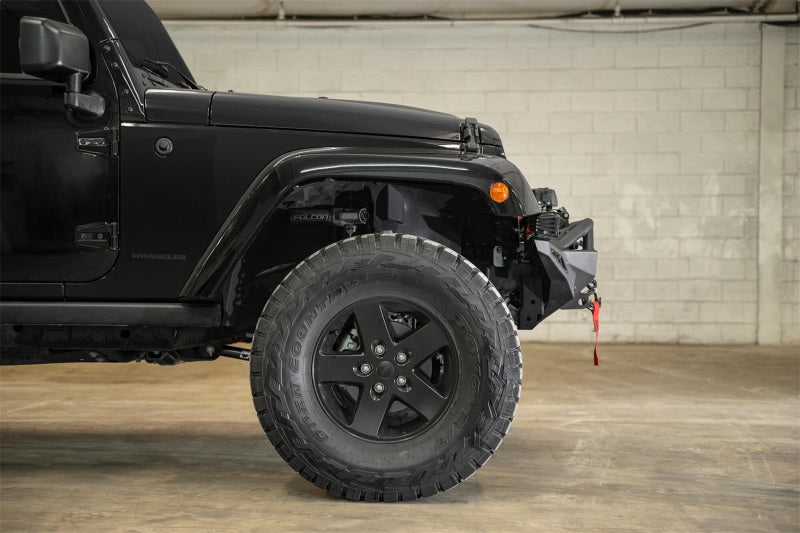 Addictive Desert Designs 07-18 Jeep Wrangler JK Stealth Fighter Front Bumper w/ Winch Mount AJ-USA, Inc