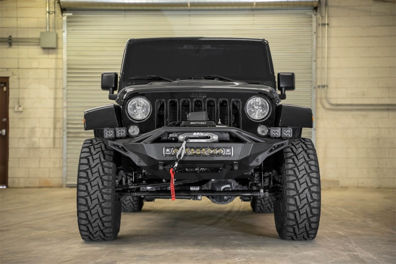 Addictive Desert Designs 07-18 Jeep Wrangler JK Stealth Fighter Front Bumper w/ Winch Mount AJ-USA, Inc